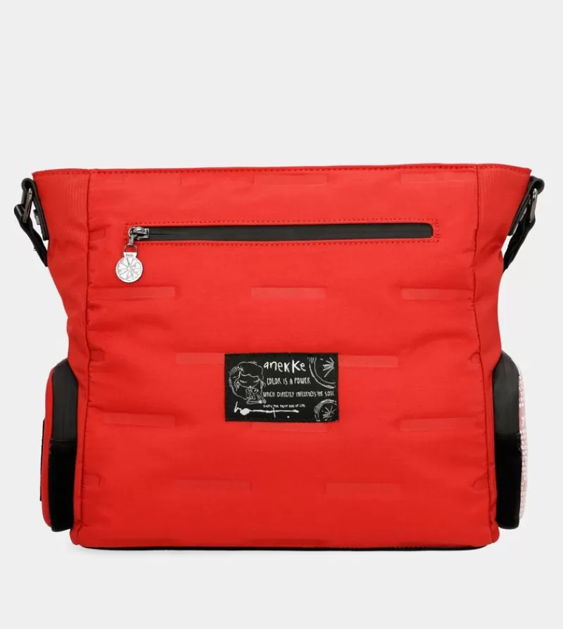 Anekke Bandoleras | Bandolera Roja Con Bolsillos Nature Colors