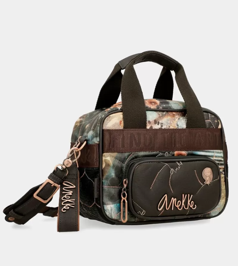 Anekke Bolsos De Mano | Bolso De 2 Asas Con Bandolera Shoen Padded