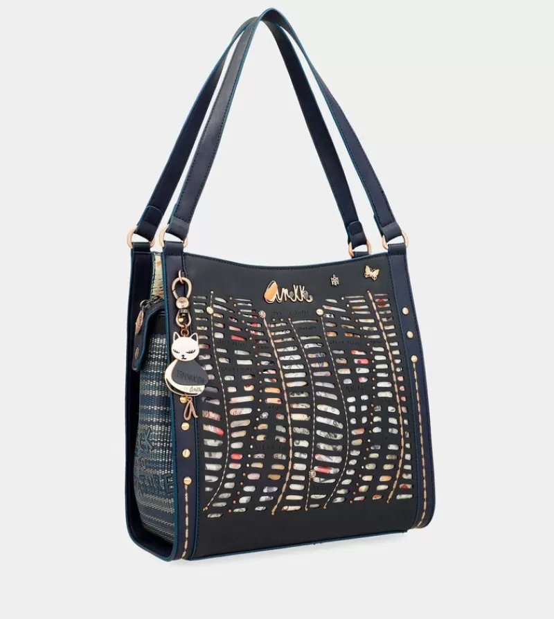 Anekke Tote & Shoppers | Bolso De Hombro Azul Marino Nature Pachamama