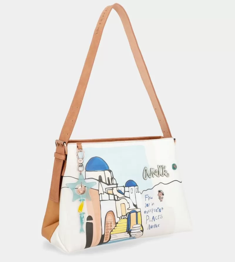 Anekke Tote & Shoppers | Bolso De Hombro Estampado Sunrise