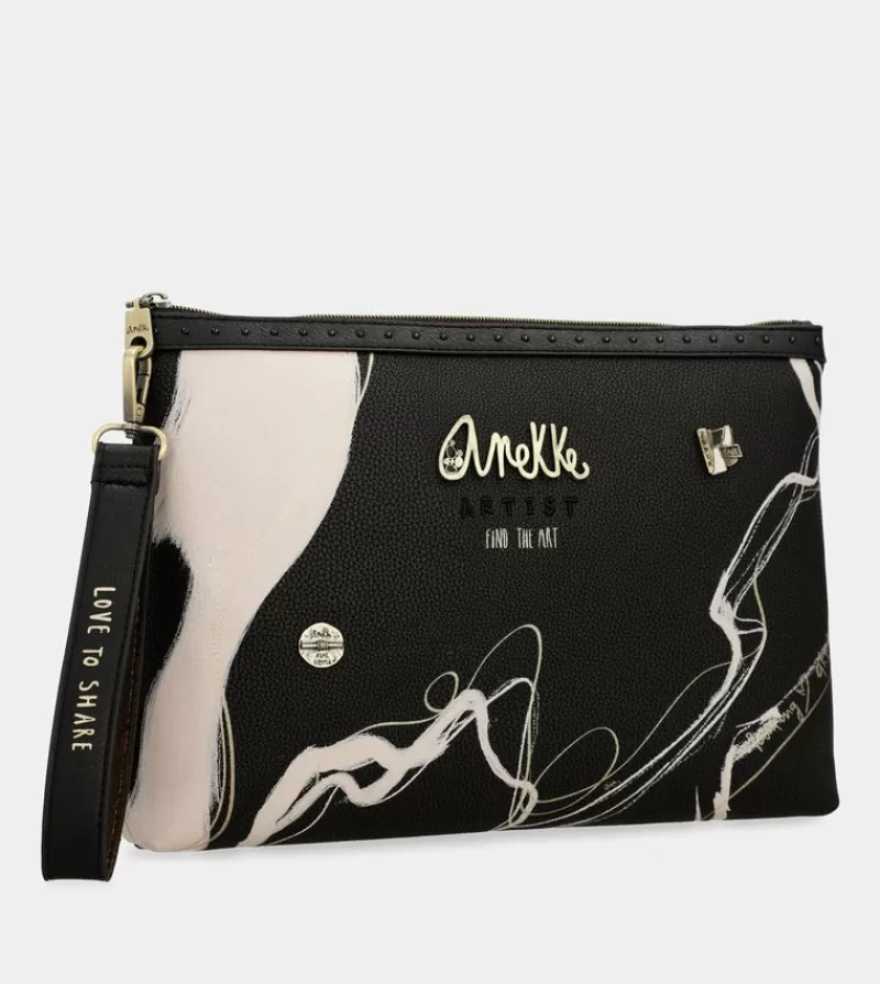 Anekke Bolsos De Mano | Bolso De Mano Negro Nature Shodo