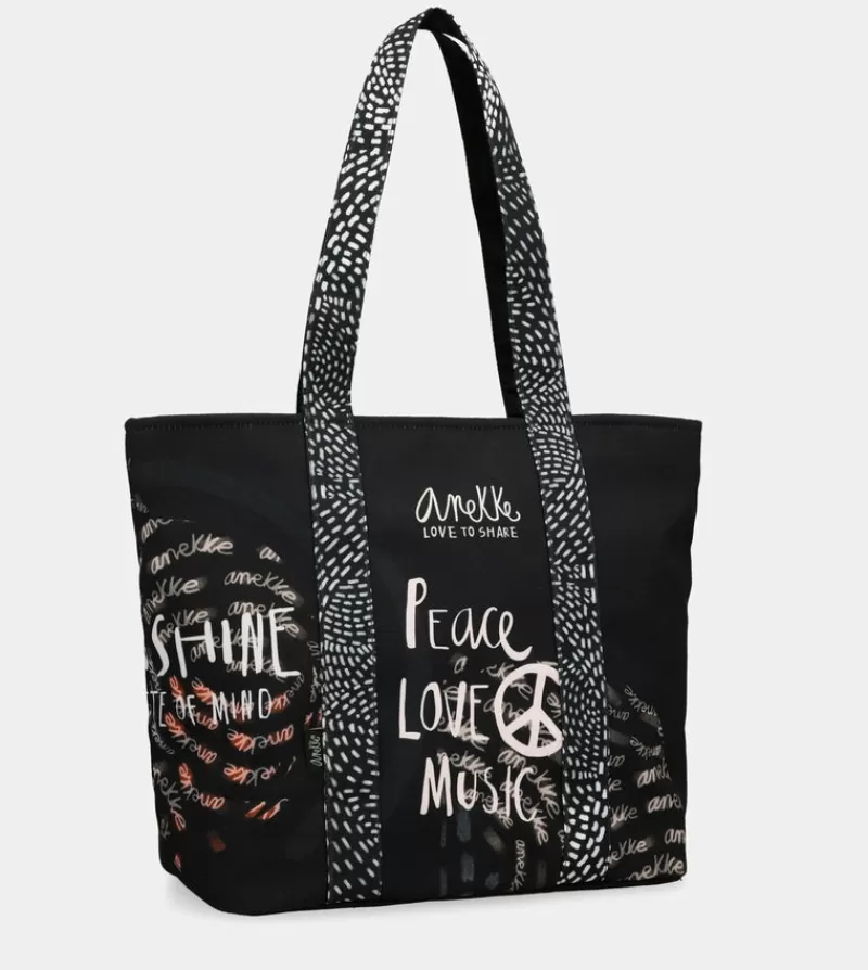 Anekke Playa | Bolso De Playa Peace & Love