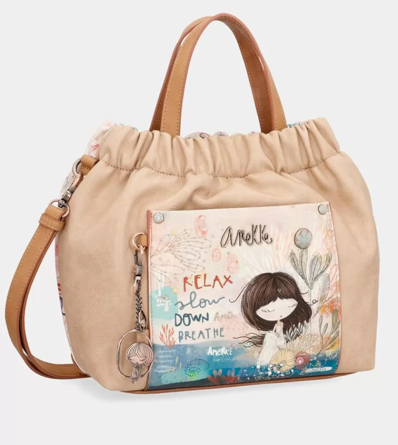 Anekke Bandoleras | Bolso Dos Asas Tipo Saco Mediterranean