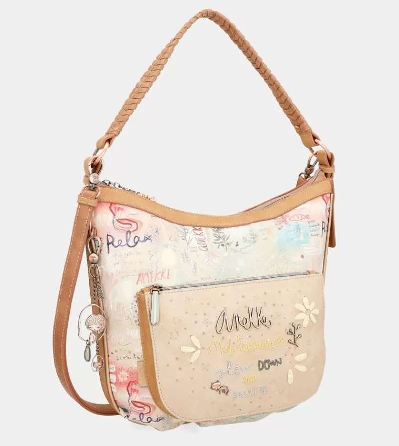 Anekke Tote & Shoppers | Bolso Hobo Con Bandolera Slow Life