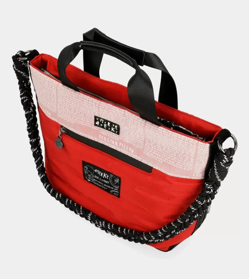 Anekke Tote & Shoppers | Bolso Shopper Rojo Nature Colors