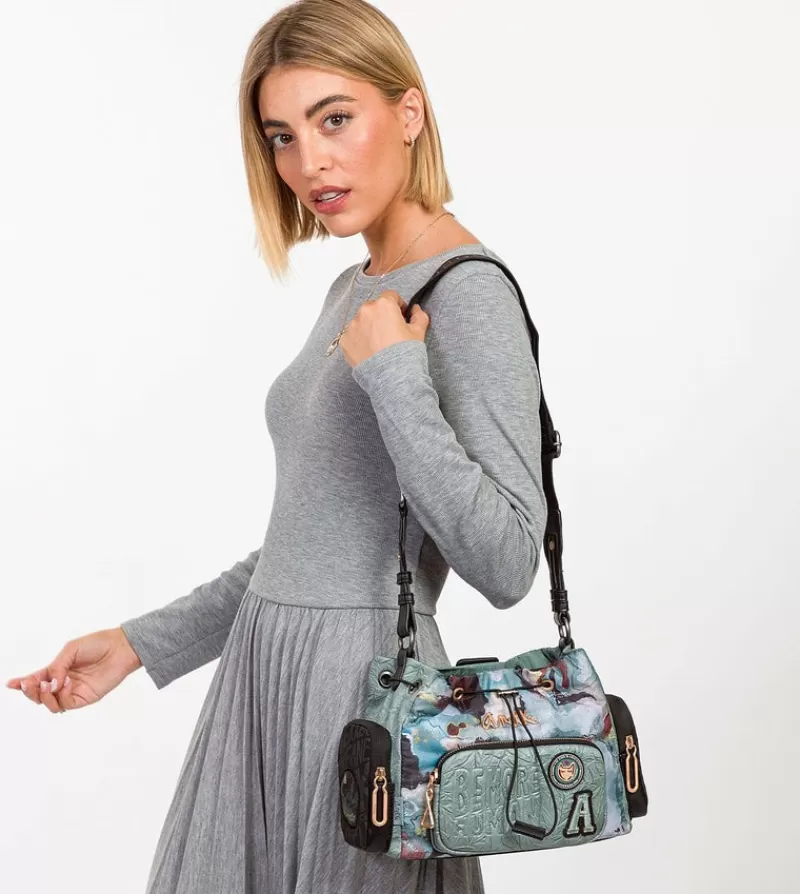 Anekke Bandoleras | Bolso Tipo Bombonera Nature Woods