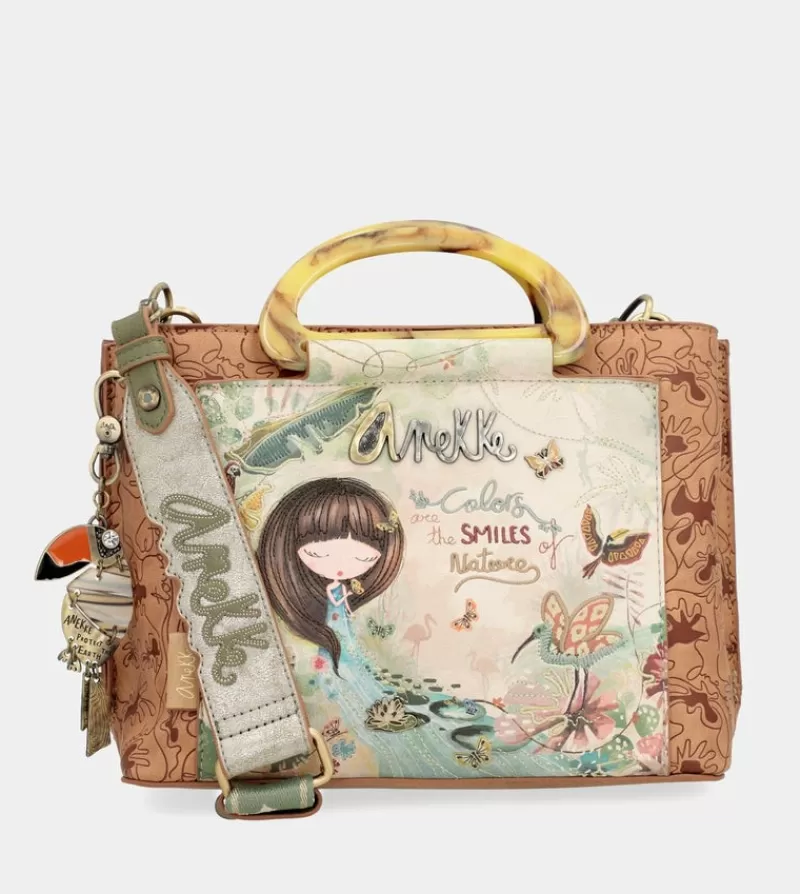 Anekke Bolsos De Mano | Bolso Tipo Doctor 3 Compartimentos Amazonia
