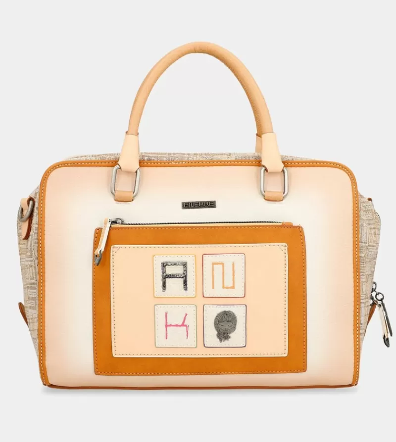 Anekke Bolsos De Mano | Bolso Tipo Doctor Con Bandolera Magic Souls