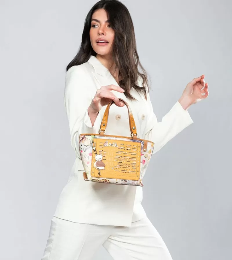 Anekke Bolsos De Mano | Bolso Tote Ocre Nature Pachamama