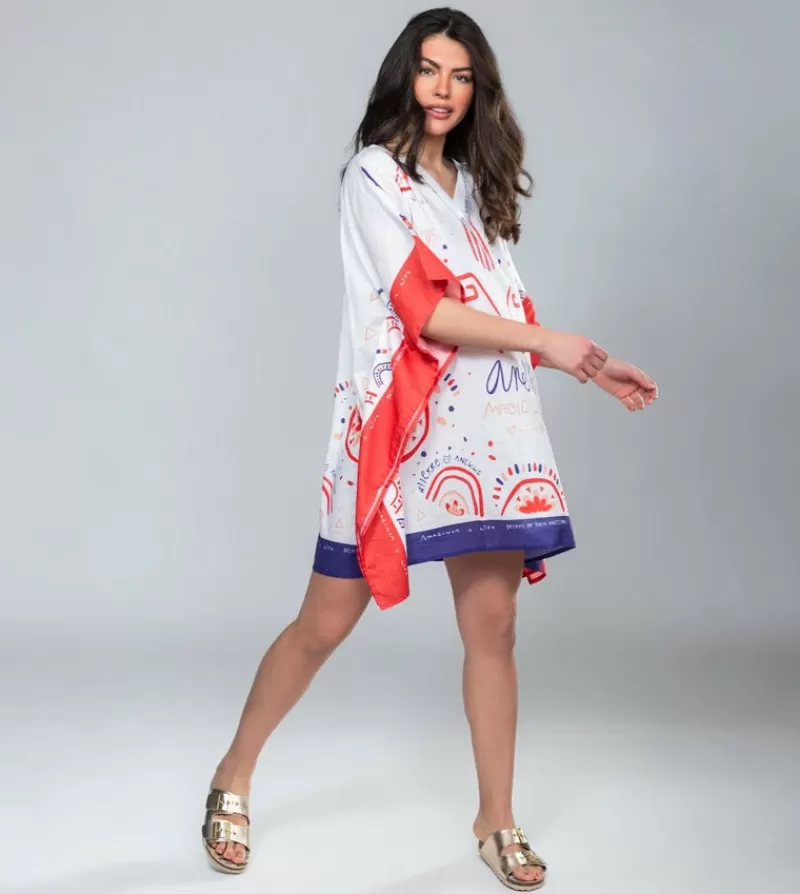 Anekke Vestidos | Caftan Estampado Magic Souls