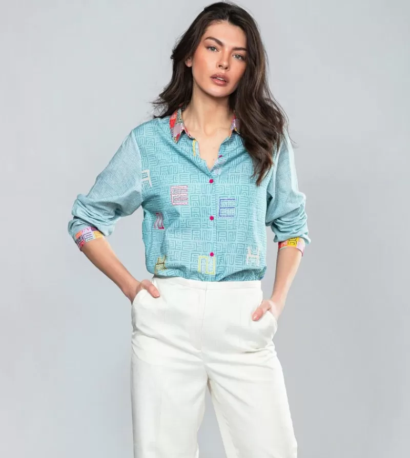 Anekke Camisas | Camisa Azul