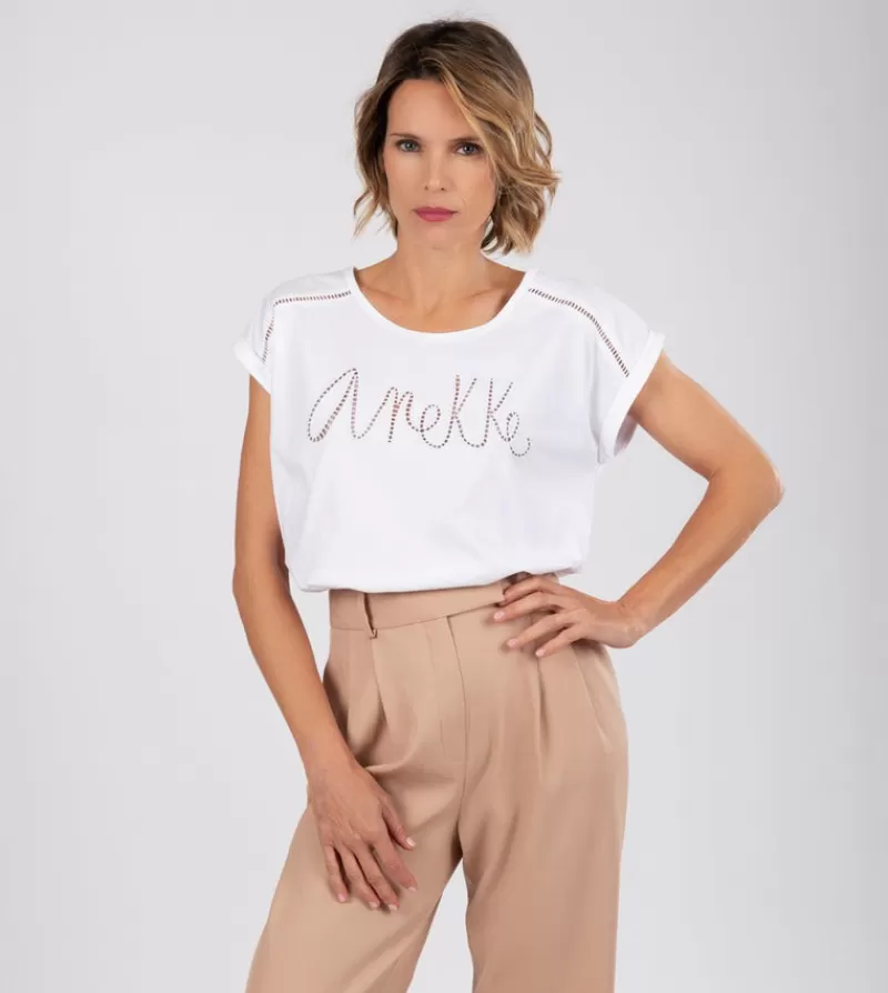 Anekke Camisetas | Camiseta Blanca