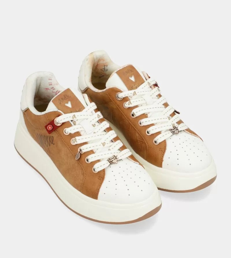 Anekke Zapatos | Deportivos Peace & Love Marron