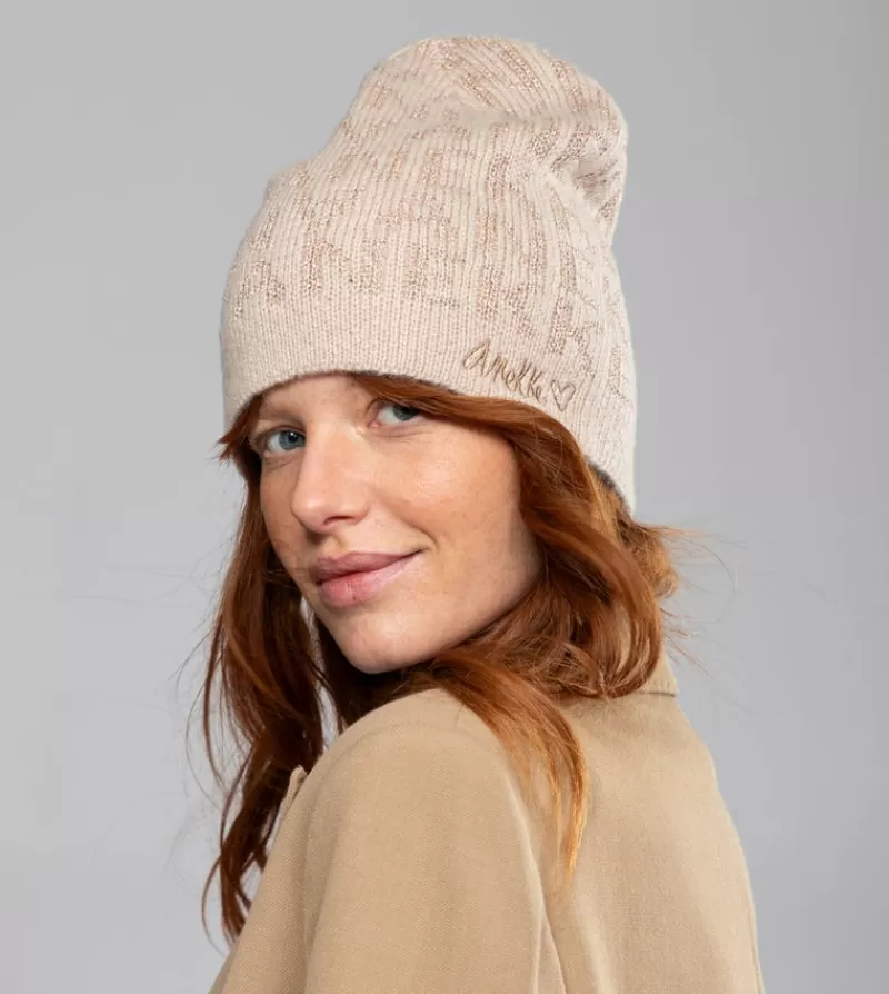 Anekke Gorros Y Sombreros | Gorro Lana Beige Contemporary