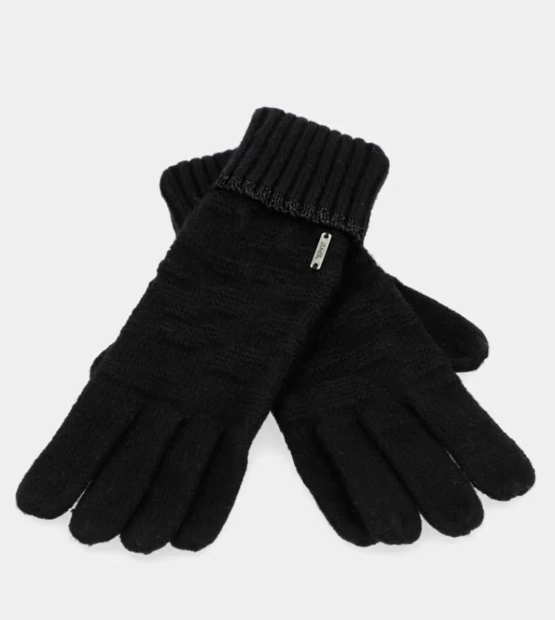 Anekke Guantes | Guantes De Punto Negro