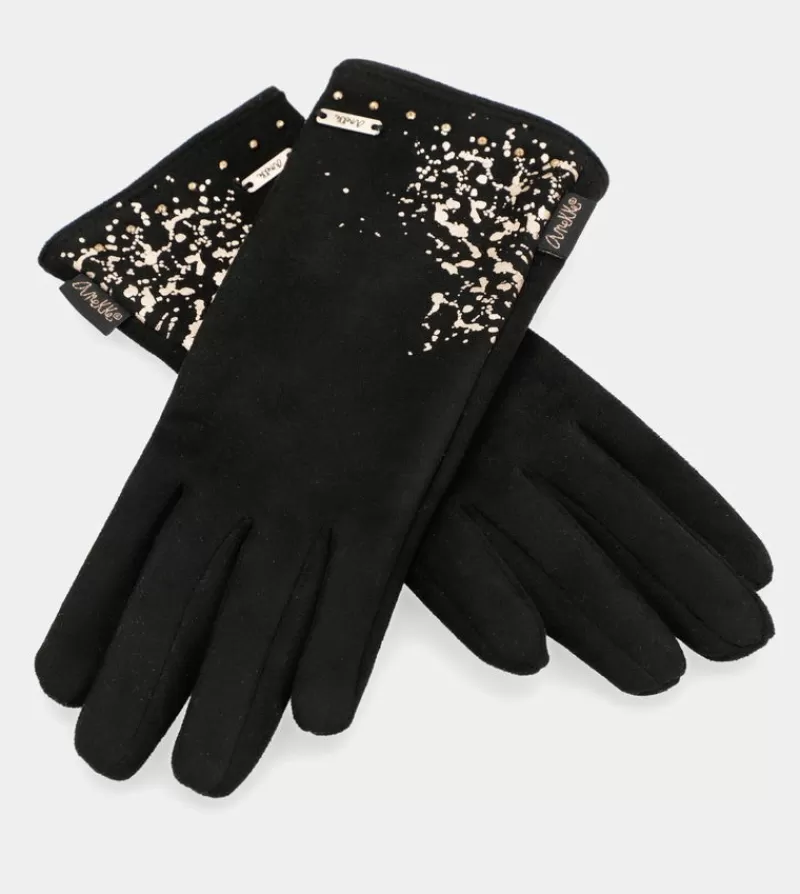 Anekke Guantes | Guantes Interior Forrado Negro