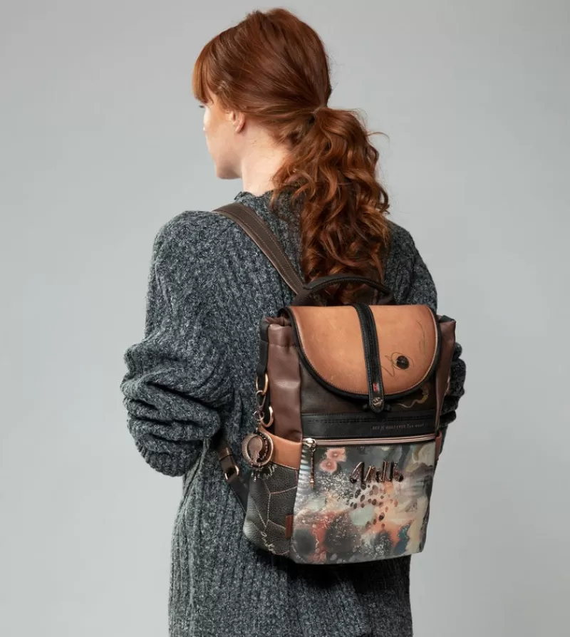 Anekke Mochilas Y Sacos | Mochila Con Solapa Shoen Brush