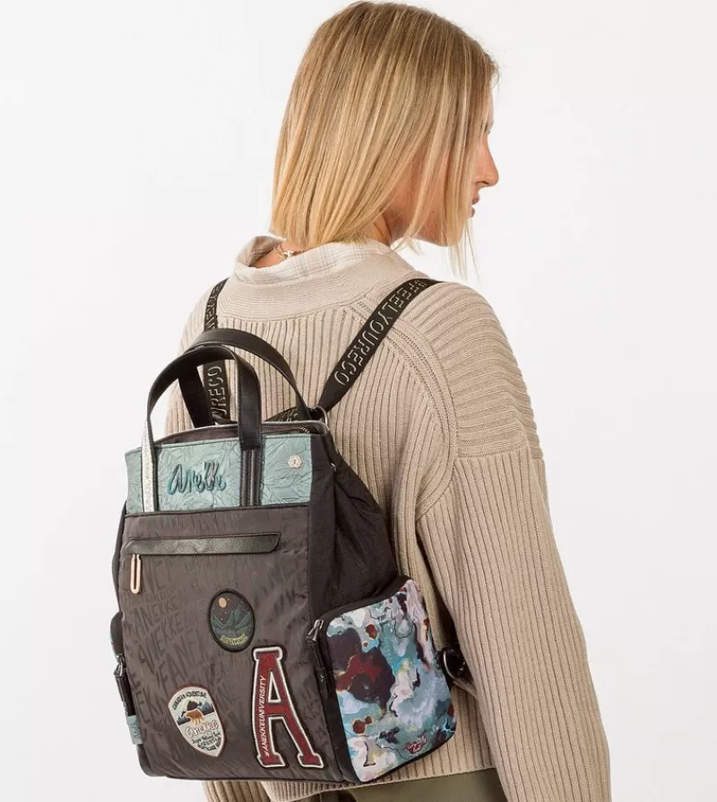 Anekke Mochilas Y Sacos | Mochila Convertible En Bandolera Nature Woods