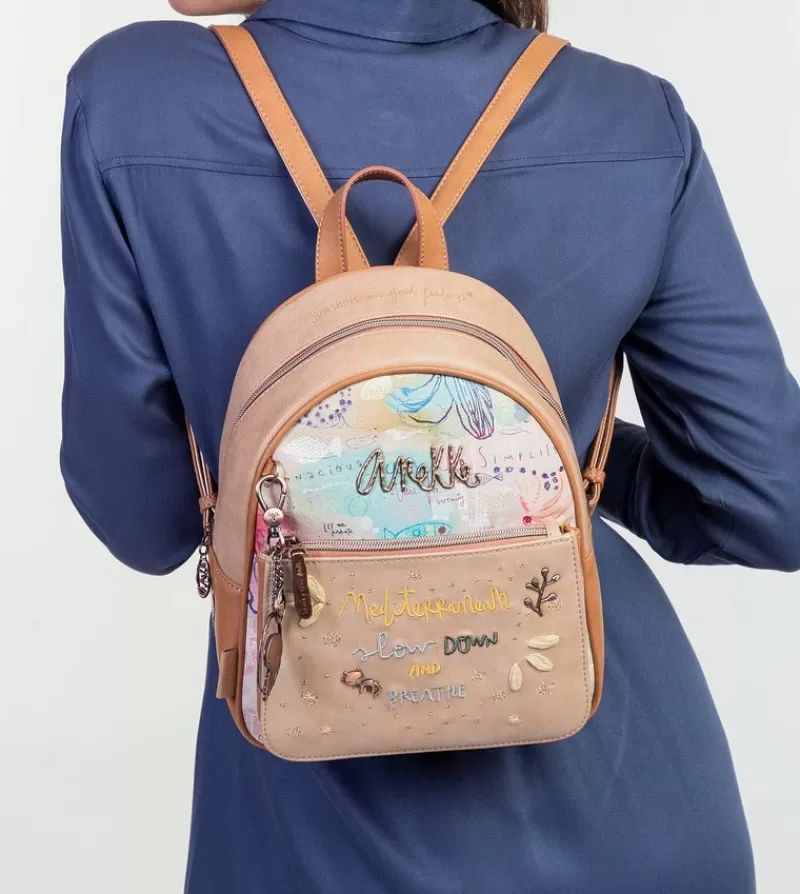 Anekke Mochilas Y Sacos | Mochila De Paseo Mediana Slow Life