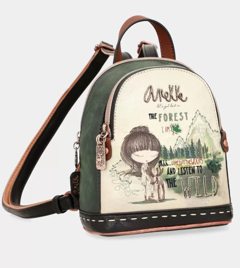 Anekke Mochilas Y Sacos | Mochila Doble Compartimento The Forest