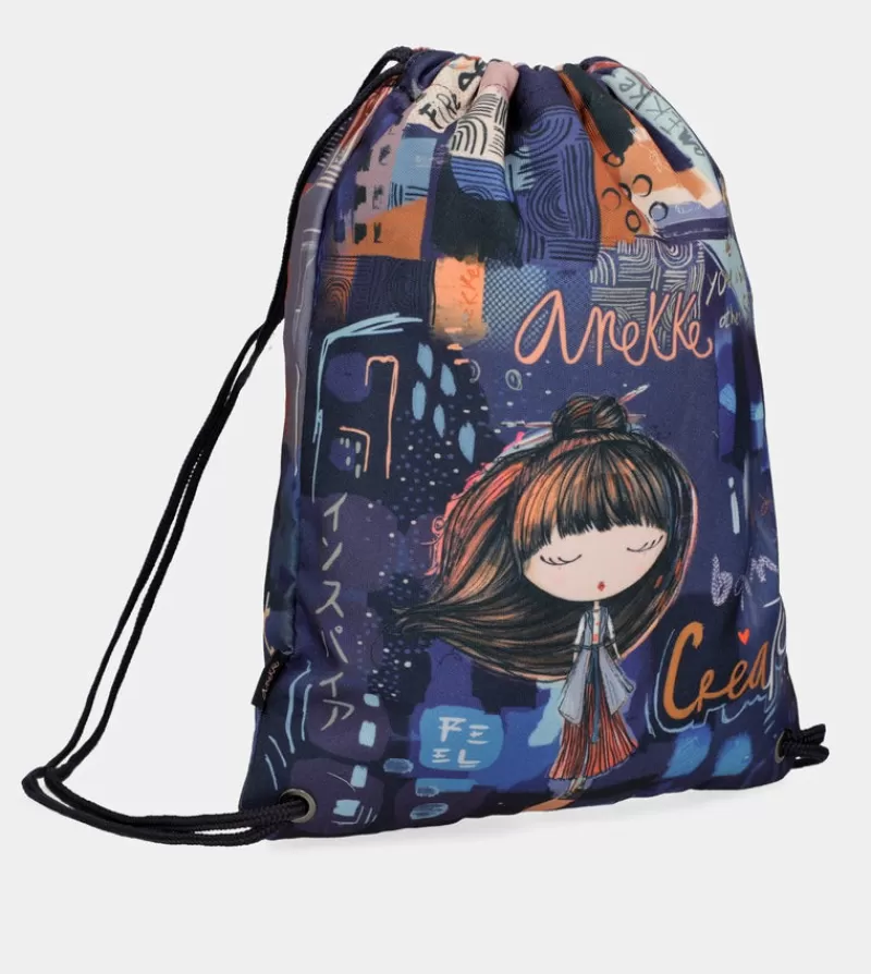 Anekke Mochilas Y Sacos | Mochila Saco De Tela Kyomu