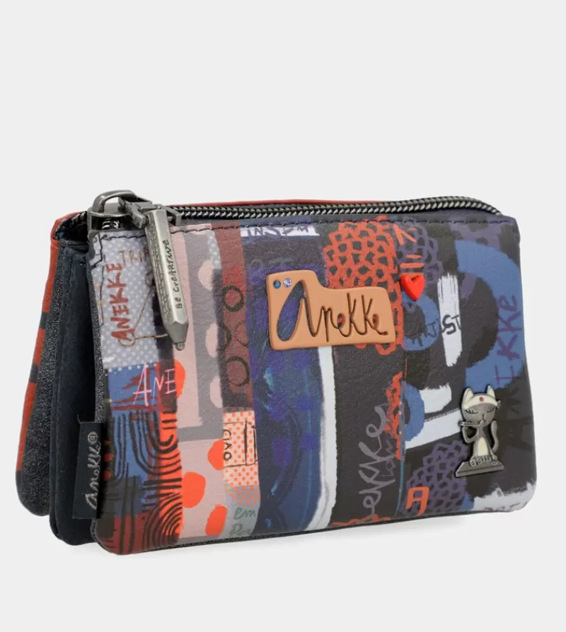 Anekke Carteras Y Monederos | Monedero Triple Kyomu