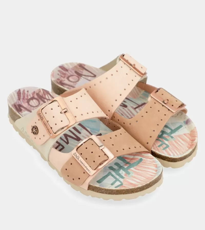 Anekke Zapatos | Sandalias Bio De Mujer Nude