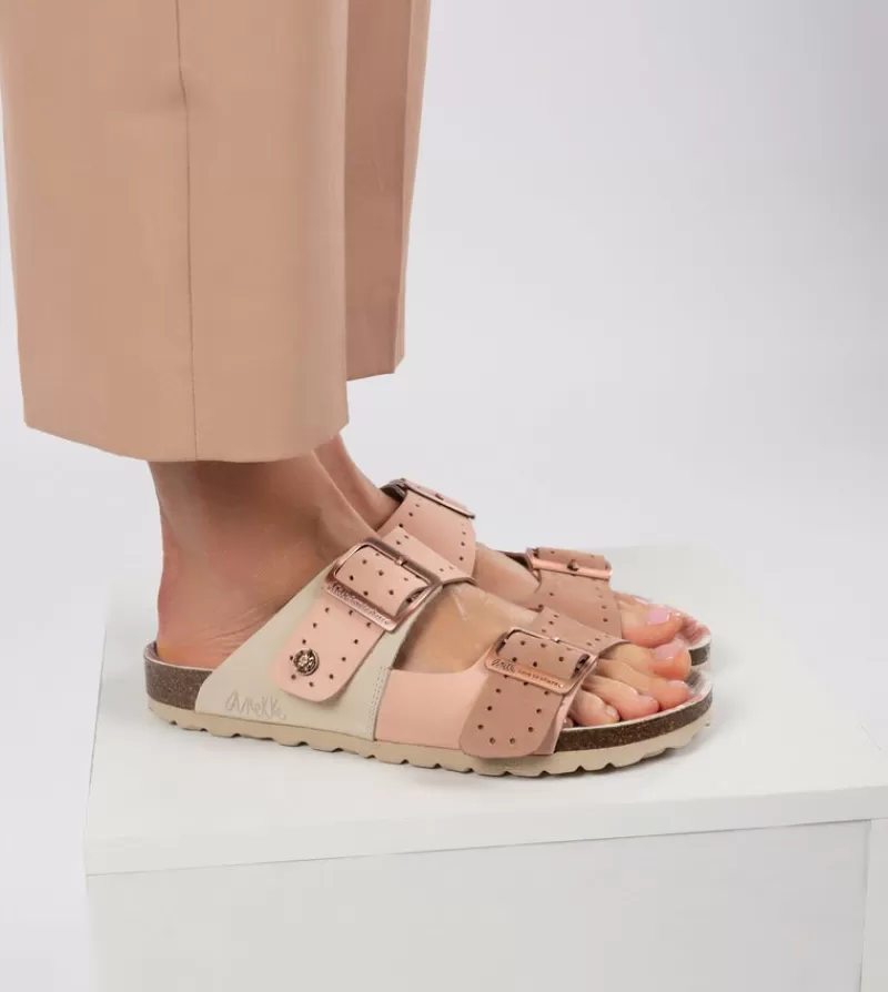 Anekke Zapatos | Sandalias Bio De Mujer Nude