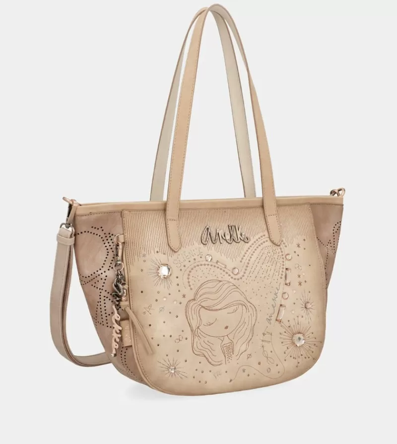 Anekke Tote & Shoppers | Shopper Grande Nude Studio