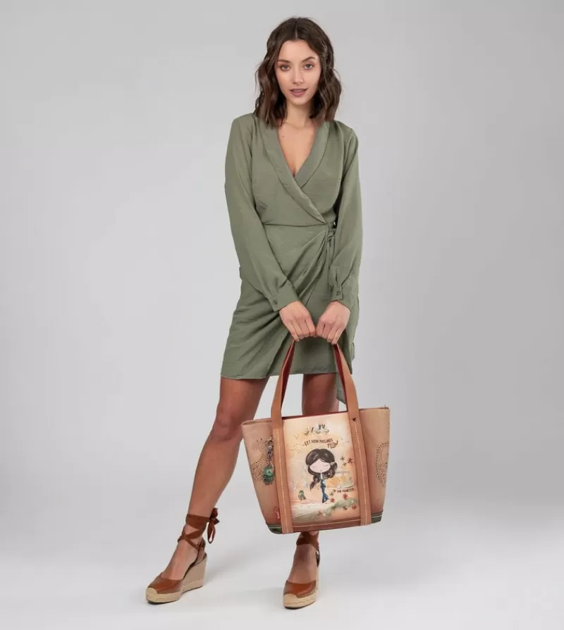 Anekke Tote & Shoppers | Shopping Peace & Love Camel