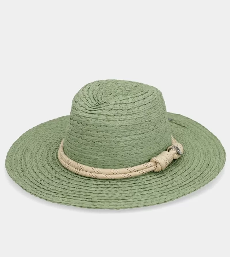 Anekke Gorros Y Sombreros | Sombrero Rafia Verde